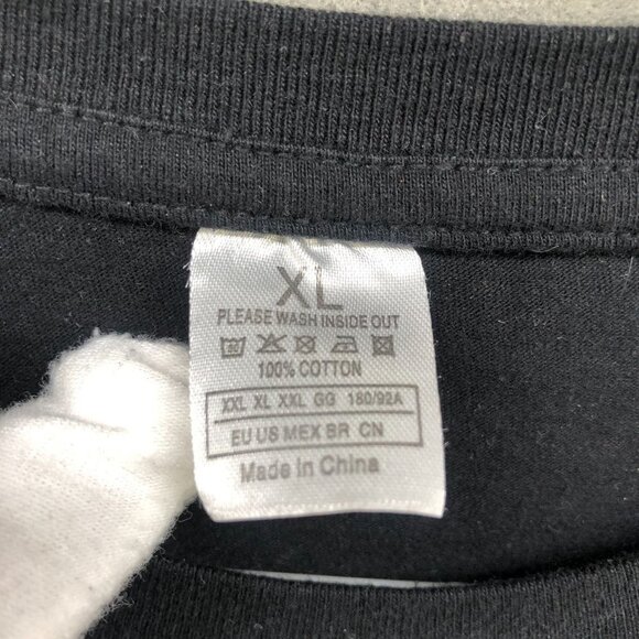 Pokemon Psyduck Retro Graphic Tee Womens XL Black Crew Neck T-Shirt Y2K - Picture 6 of 8